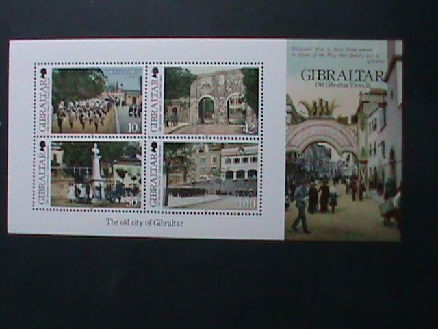 GIBRALTAR-2012-SC# 1346 THE OLD CITY MNH S/S SCV.$10 VF