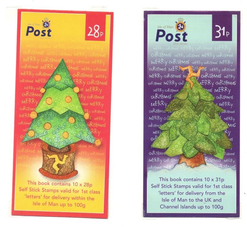 Isle of Man Sc 1179a-1179a 2006 Christmas stamp booklets mint NH