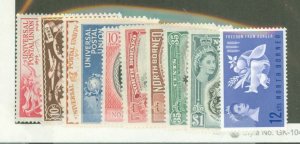 North Borneo #240/296 Unused Single (Complete Set)