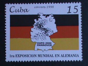 ​CUBA -1998-SC#3941 EXPO 2000 HANOVER MNH-VF-RARE WE SHIP TO WORLD WIDE