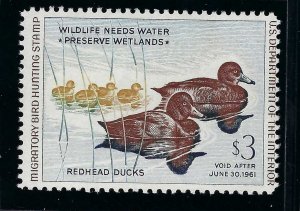 *RW27, FINE-VERY FINE, NEVER HINGED, SCOTT $95