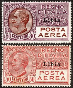 Libya Stamps # C1-2 MNH F-VF Scott Value $220.00