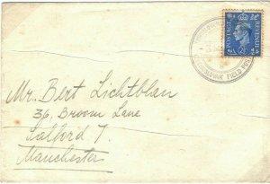 CZECHOSLOVAKIA GB WW2 Forces Czechoslovak Field Post FPO Manchester 1942 38d.2