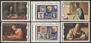 AITUTAKI Sc 176-181 VF/MNH - 1979 Sir Rowland Hill Issue