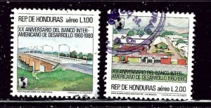 Honduras C729-30 Used 1983 set    (ap2733)