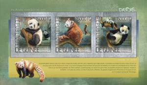 GUINEA 2014 SHEET PANDA BEARS WILDLIFE