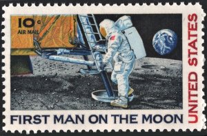 SC#C76 10¢ Moon Landing Issue (1969) MNH