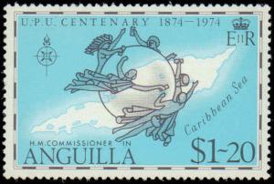 1974 Anguilla #199-204, Complete Set(6), Never Hinged