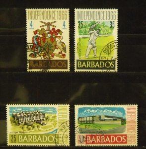 10019   Barbados   Used # 290, 291, 292, 293                 CV$ 2.15