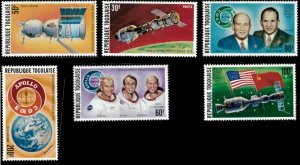 Togo 1975 - Apollo Soyuz - Set of 4 - 913, C254-8 - MNH