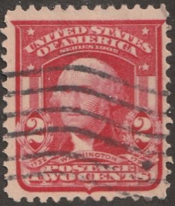 USA stamp, Scott# 319, used, hinged, single stamp, #x-58