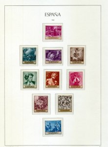 SPAIN 1968/70 Sport Art Castles MNH MH on 13 Pages(Apx110+Items)RK338