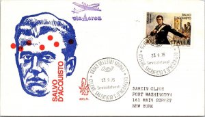 Italy 1975 FDC - Salvo D'Acquisto / Airmail - Velletri - J8635