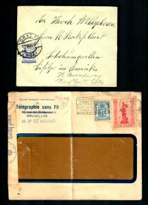 Lot 22 (12) Covers Austria Postage Due Belgium WW 11 Censored Cz.Neth Expedition