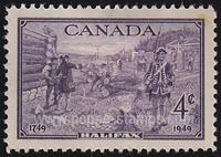 Canada #283 Used - 1949 4c.  - Personalities, Soldiers