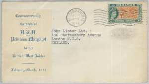 82587 - BAHAMAS   - Postal History -  Special Cover - ROYALTY  1955