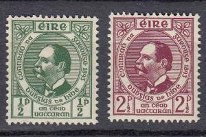 Ireland - 1943 Dr. D.Hyde Sc# 124/125 - MH (188N)