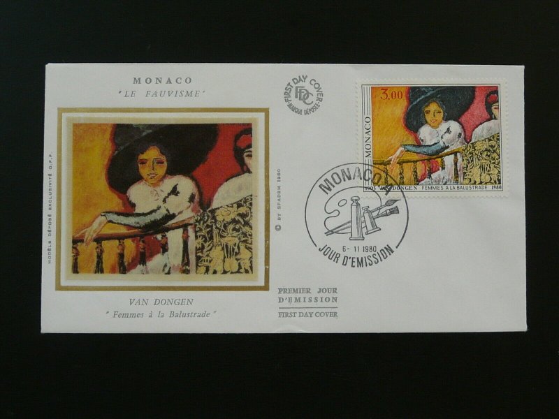 paintings Van Dongen FDC Monaco 96973