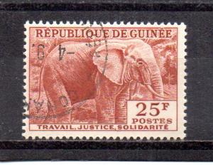 Guinea 187 used (B)
