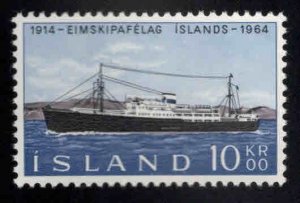 Iceland Scott 359 MNH** 1964 Ship stamp