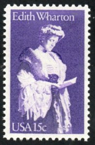 SC# 1832 - (15c) - Edith Wharton, MNH Single
