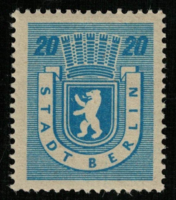 STADT BERLIN, 20 Pfg., MNH, ** (Т-8299)