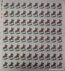 SPAIN 1978 Military Suits Full Set of 5 Sheets Edifil 2451/2455 MNH Luxe