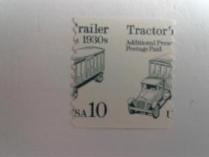 SCOTT # 2457 TEN CENT TRACTOR AMAZING-NIFTY-KOOL  MIS-PERF MINT NEVER HINGED