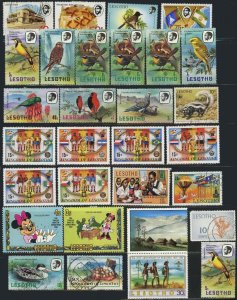 Lesotho Postage Africa  Stamp Collection Topical Nature Used Mint LH