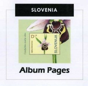 Slovenia - CD-Rom Stamp Album 1991- 2021 Color Illustrated Album Pages