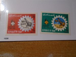 Iraq  #  407-08   MNH