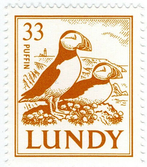 (I.B-JA) Cinderella Collection : Lundy Puffin 33p