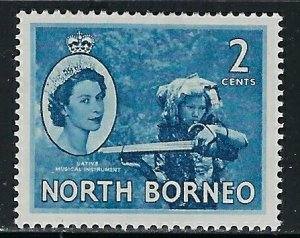 North Borneo 262 MLH 1956 issue (an4822)