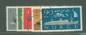 Norway #382-386  Single (Complete Set)