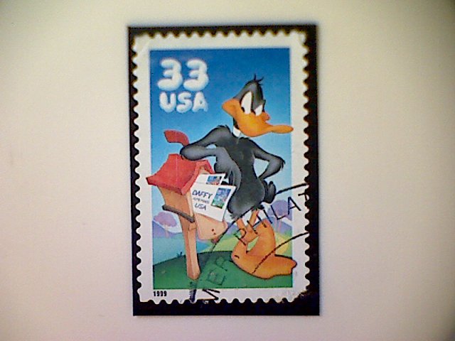 United States, Scott #3306a, used(o), 1999, Daffy Duck, 33¢, multicolored