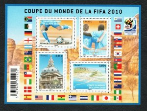 2010 - France - Football World Cup FIFA- South Africa - Soccer - Minisheet MNH** 