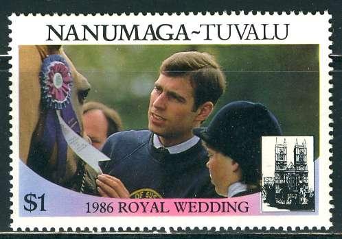 Tuvalu Nanumaga; 1986: Sc. # 72b: **/MNH Single Stamp