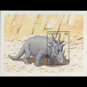 ST.VINCENT 1994 - Scott# 2054 S/S Dinosaur NH