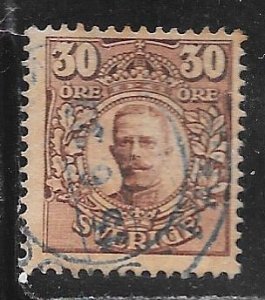 Sweden 86: 30o Gustaf V, used, F-VF