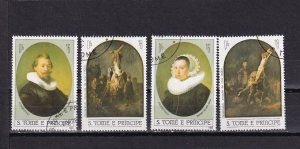 LI07 Sao Tome And Principe 1983 Paintings - Easter  used stamps