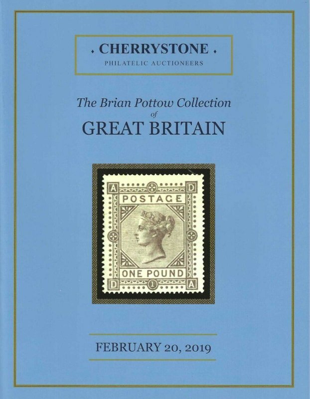 The Brian Pottow Collection of Great Britain, Cherrystone, Dec. 8, 2004, Catalog 