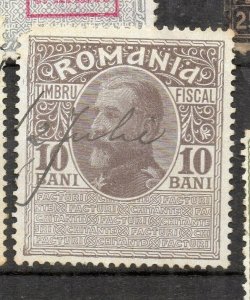 Romania: Early 1900s Fine Used Revenue Value NW-165247