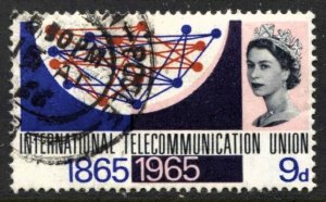 STAMP STATION PERTH Great Britain #442 QEII World Telecomm.Stations  Used