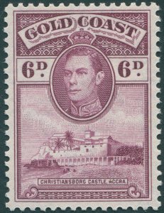 Gold Coast 1938 6d purple Perf 12 SG126 unused