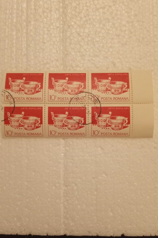 46 Posta Romana Arta Populara Stamps Pre Canceled