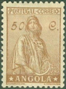 ANGOLA 252 MH BIN $0.50