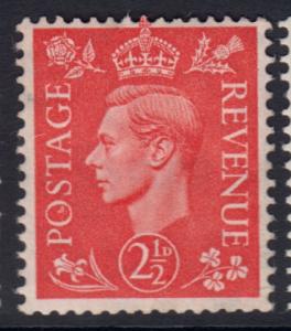 GB KGVI 1950 SET of Pale Colours SG503-508 Mint Hinged