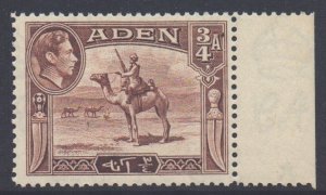 Aden Scott 17 - SG17, 1939 George VI 3/4a MH*