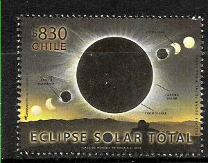 CHILE  2019 SPACE ASTRONOMY SUN ECLIPSE CHILE-ARGENTINA MNH