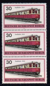 Germany,Sc.#9N308 MNH, City railway (1932) with print error I